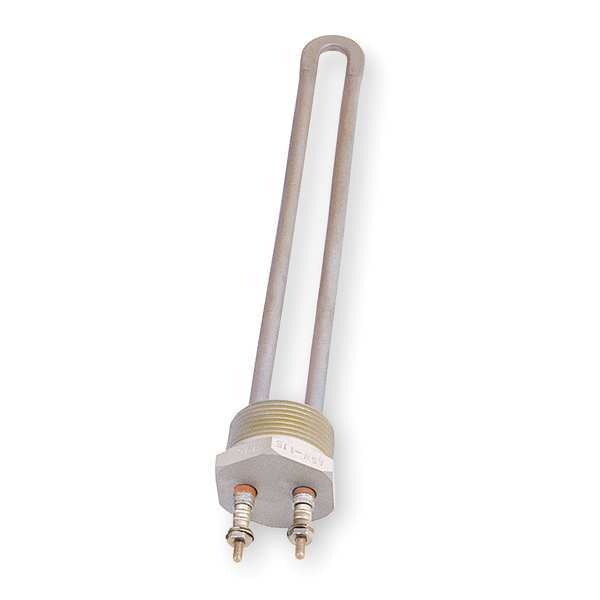 Screw Plug Immersion Heater, 9 In. D