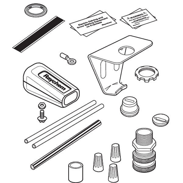 Permanent Power Connection Kit, For Use With WinterGard Heating Cables