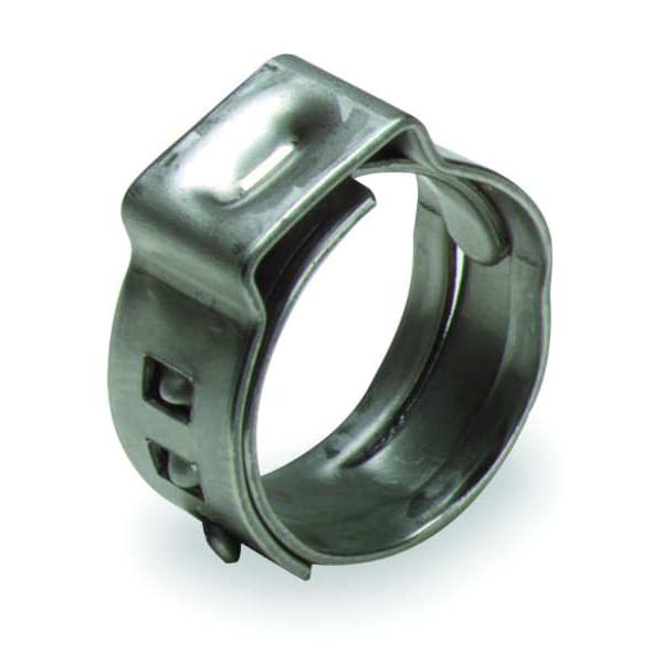 Hose Clamp, SS, Nom.Size. 15/32 In., PK100