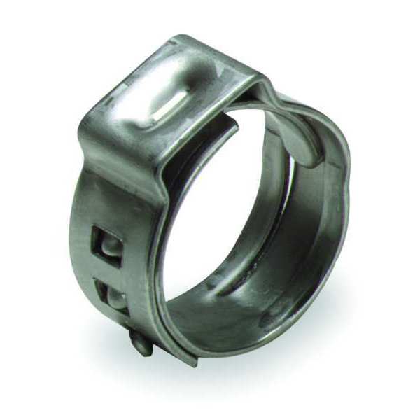 Hose Clamp, SS, Nom.Size. 1/2 In., PK100