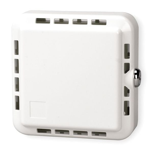 Universal Thermostat Guard, Off-White, Plastic