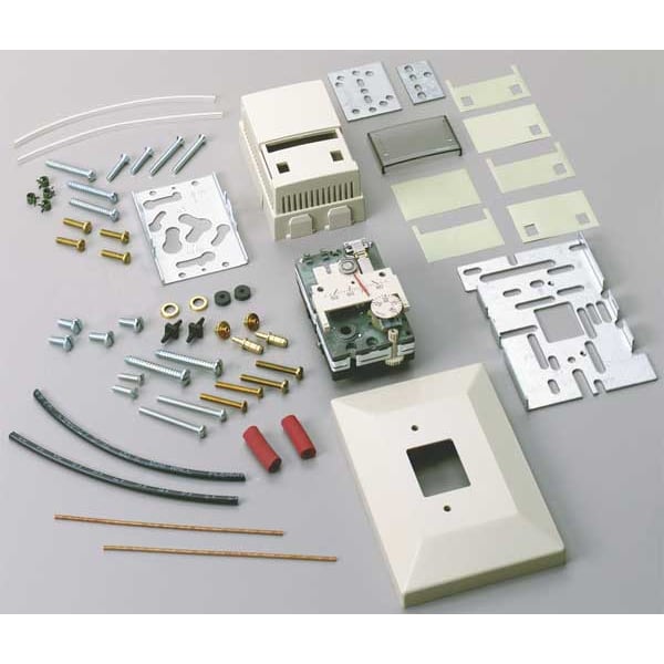 Pneumatic Thermostat, Single Temperature, Heating and Cooling, 2 Pipe