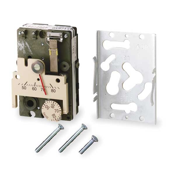 Pneumatic Thermostat, Dual Temperature, Heating and Cooling, 2 Pipe