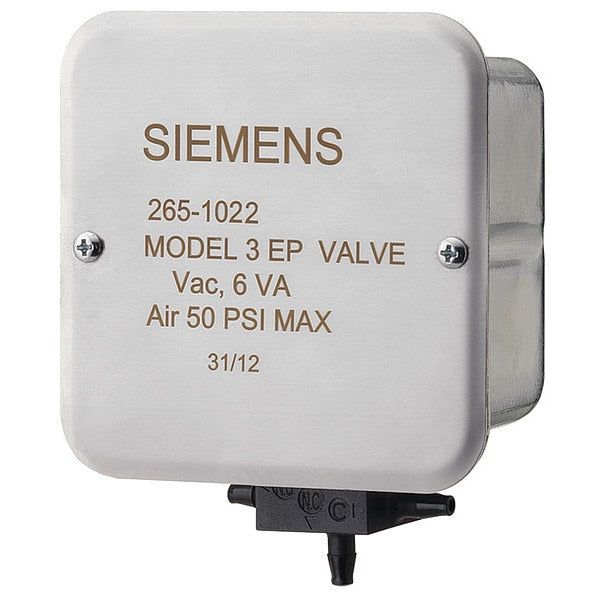 Solenoid Air Valve, 3-Way, 120VAC, 0-50 psi