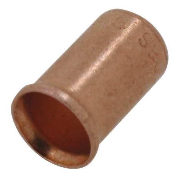 Butt Splice Connector, Copper, PK100
