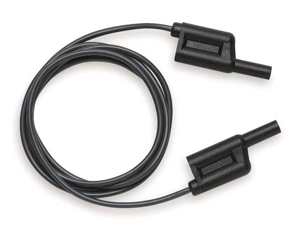 Test Lead, 48 In. L, Black, 1000VAC