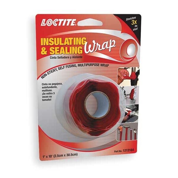 Insulating And Sealing Wrap, Red