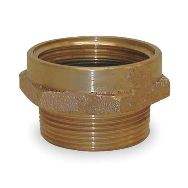 Hex Nipple, FNPTxMNH, 3 Inx2-1/2 In