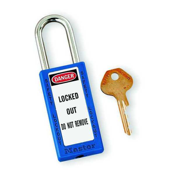 Zenex Lockout Padlock, KD, Yellow, 3