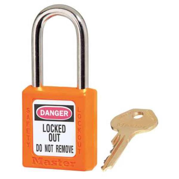 Lockout Padlock, KA, Orange, 1-3/4