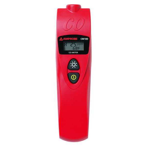 Carbon Monoxide Meter, Range 0 to 999 PPM