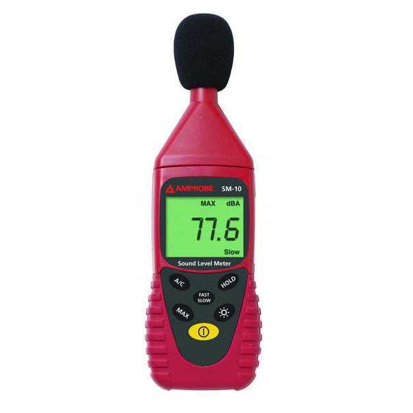 Digital Sound Level Meter, 30 to 130 dB