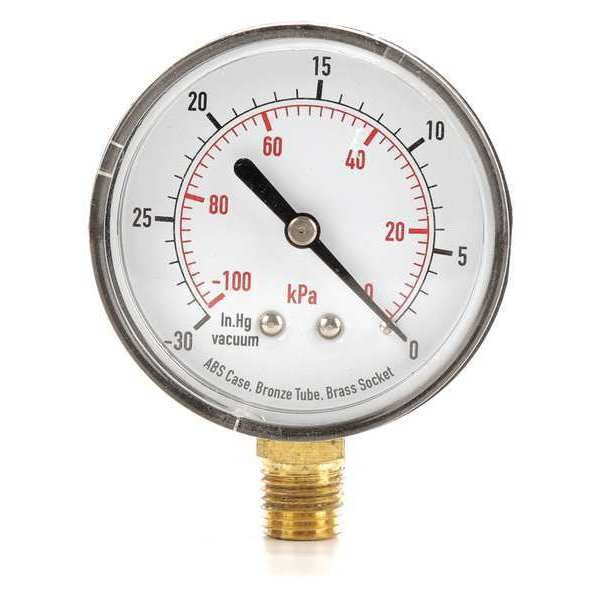 Vacuum Gauge, Test, 2-1/2 In