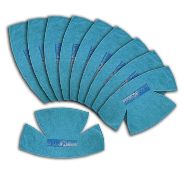 Disposable Hat and Helmet Liner, Universal, Blue
