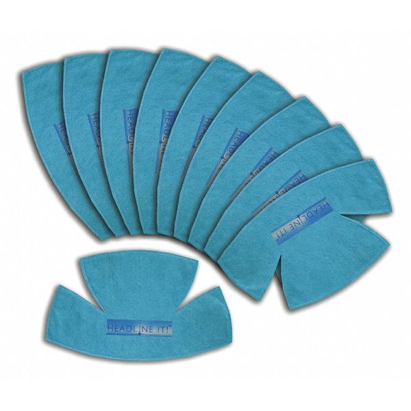 Disposable Hat and Helmet Liner, Universal, Blue