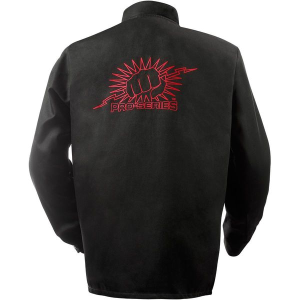 Welding Jacket, Black, Cotton, L