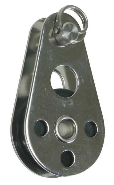 Wire Block, Wire Rope, 1/8 in Max Cable Size, 990 lb Max Load, Natural