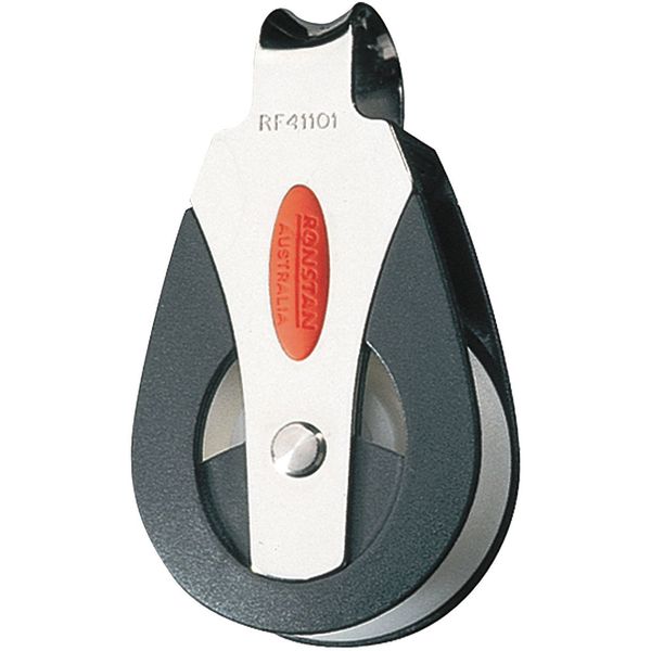 Pulley Block, Fibrous Rope, 880 lb Max Load, Painted