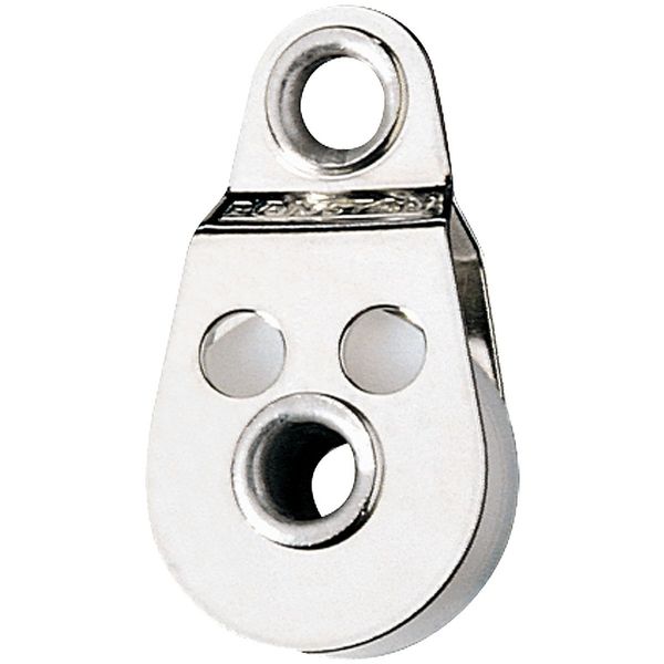 Sgl Pulley, Ferrule Fixed Eye, 3/16In