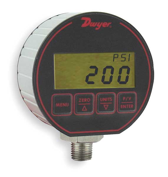 Transducer with Display, 0 to 15 Psi