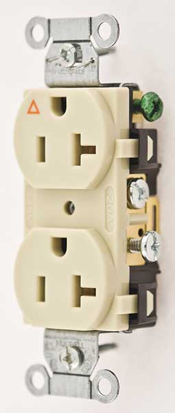 20A Duplex Receptacle 125VAC 5-20R IV