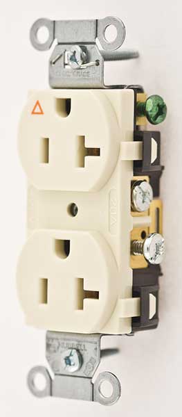 20A Duplex Receptacle 125VAC 5-20R Almond