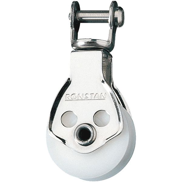 Single Pulley, Swivel Shackle Head, 1/4In, W1/2In
