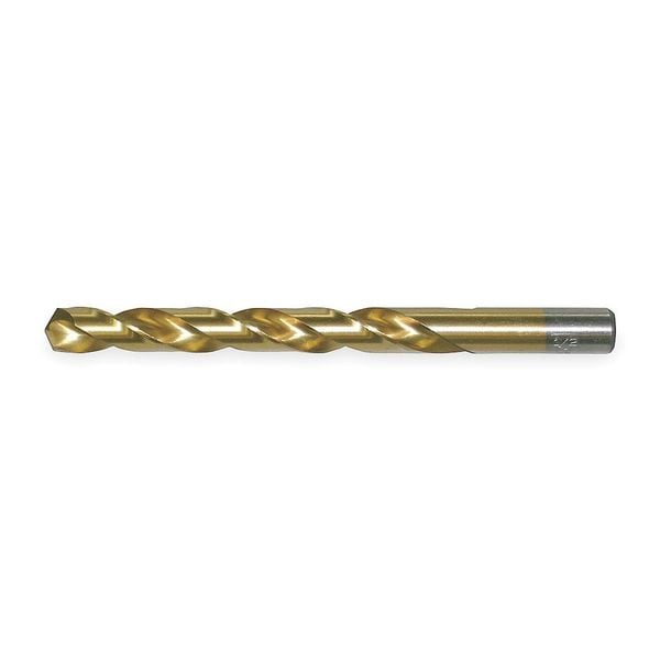 135Â° Heavy-Duty Jobber Length Drill Chicago-Latrobe 150ASP-TN TiN HSS RHS/RHC 1/16