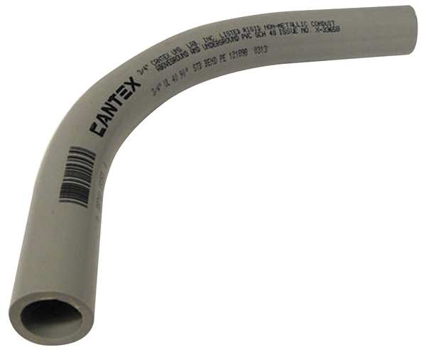 Elbow, 90 Degree, 3/4 In Conduit, PVC