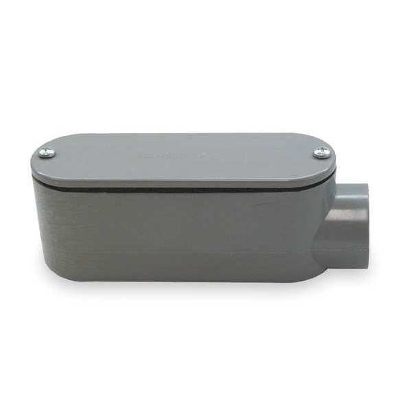 Conduit Outlet Body, PVC, E