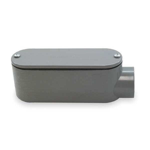 Conduit Outlet Body, PVC, E