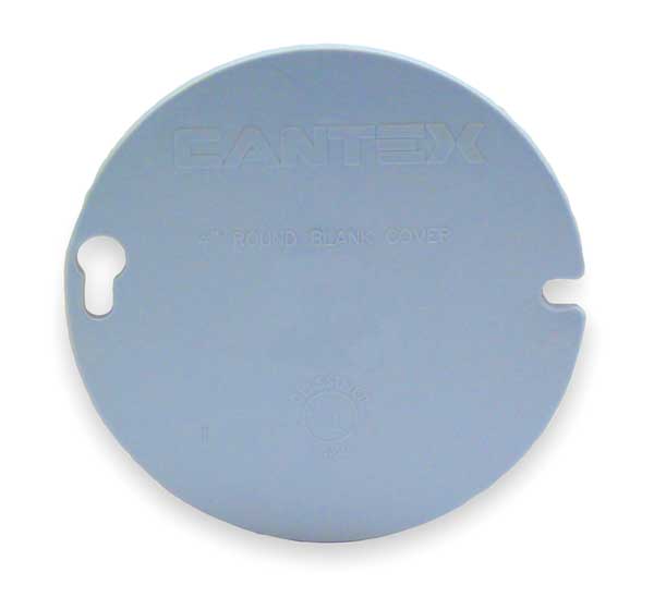 Plastic Ring Cover, 1-Gang, 4 in.