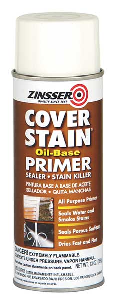 Spray Primer, White, 16 oz