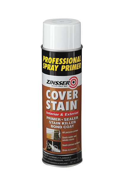 Spray Primer, White, 16 oz