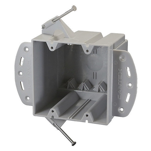 Electrical Box, 2 Gang, 48 cu. in., PVC