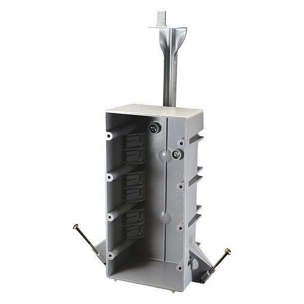 Electrical Box, 4 Gang, 55 cu. in., PVC