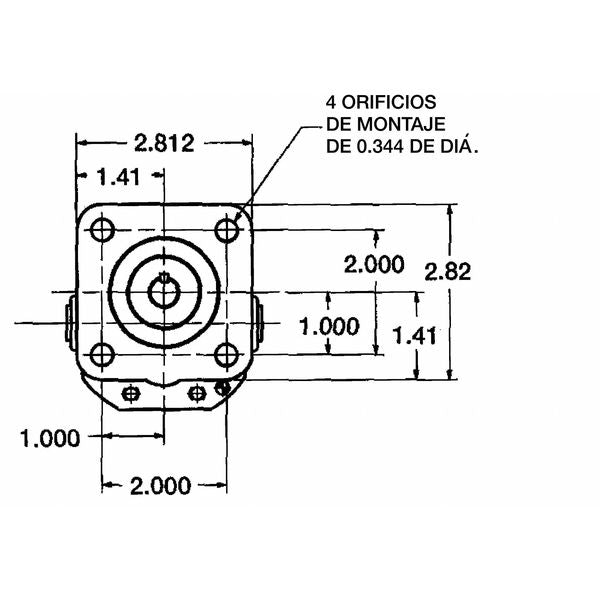 Motor, Fluid, 4.3 GPM