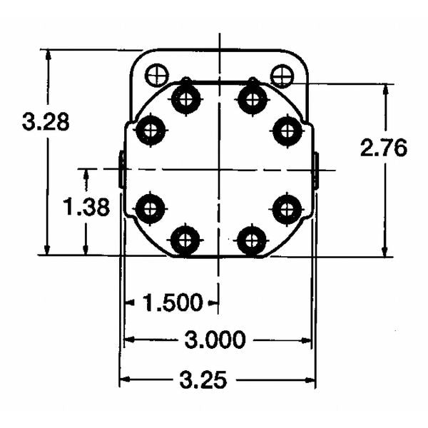 Motor, Fluid, 2.8 GPM