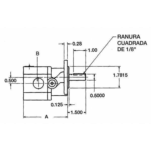 Pump, Gear, 0.6 GPM