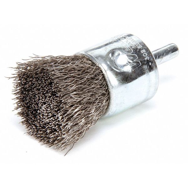 Crimped Wire End Wire Brush, Stainlesss Steel
