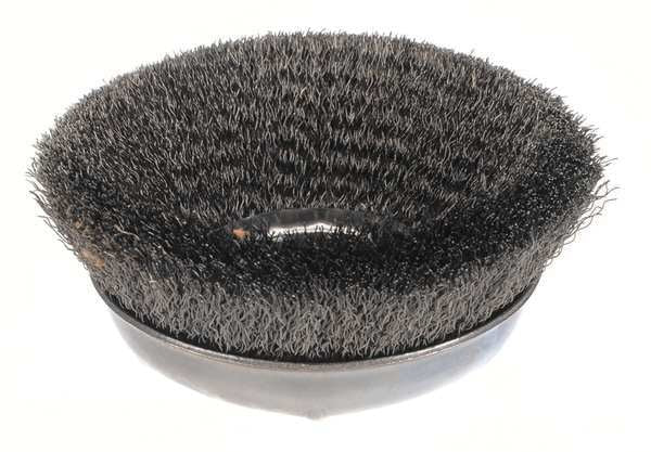 Crimped Wire Cup Wire Brush, 6