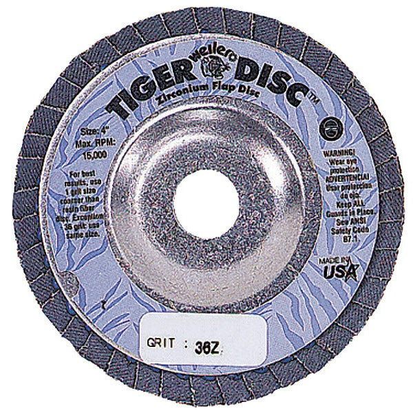 Arbor Mount Flap Disc, 7in, 80, Medium