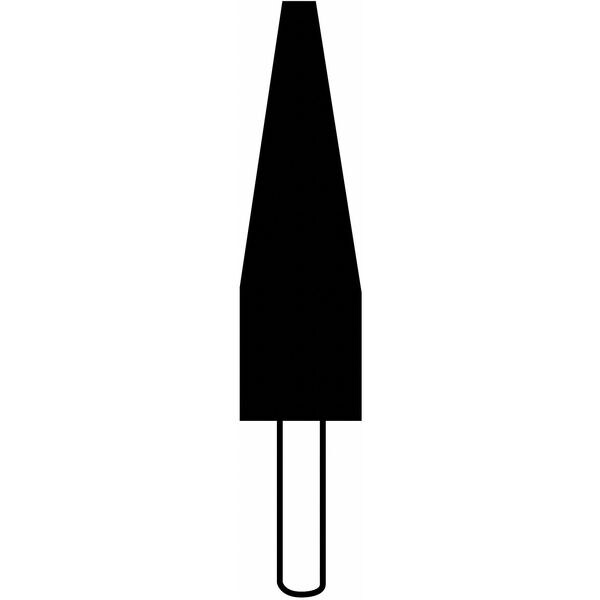 Gemini Vitrified Mounted Point, 3/4 x 2-1/2in, 36G