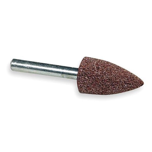 Gemini Vitrified Mounted Point, 11/16x1-1/4in, 60G
