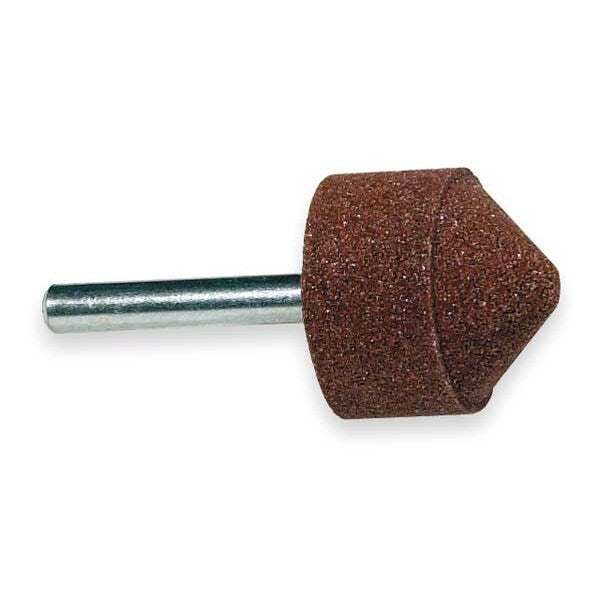Gemini Vitrified Mounted Point, 1-1/4 x1-1/4in, 60G