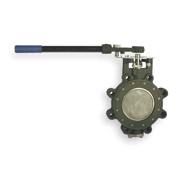 Butterfly Valve, Lug, 5 In, RPTFE Liner