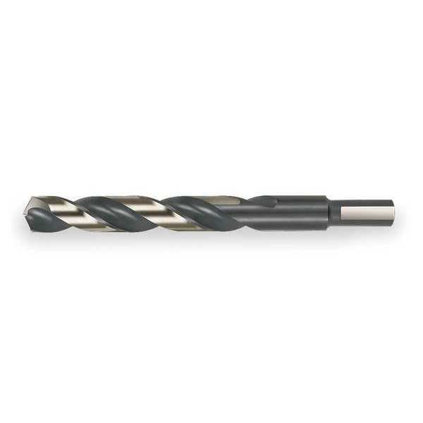 135Â° Heavy Duty Mechanics Length Drill Cle-Line 1876 Black & Gold HSS RHS/RHC 27/64