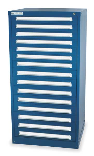 Modular Drawer Cabinet, 59 In. H, 30 In. W