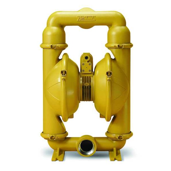 Double Diaphragm Pump, Aluminum, Air Operated, PTFE, 230 GPM