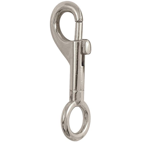 Slide Bolt Spring Snap, L 3 1/2 In